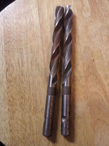 Vintage 5/8&#034; jobbers drill bit- whitman &amp; barnes - made in usa 2 for the money for sale