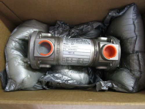 Itt standard sscf stainless steel shell &amp; tube heat exchanger, new, msrp: $ 1400 for sale