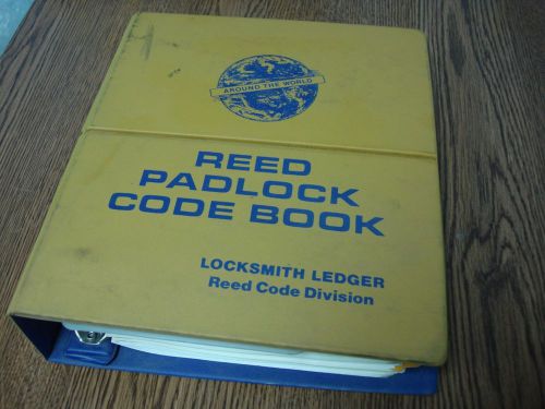 LOCKSMITH LEDGER&#039;S REED PADLOCK CODE VOL.4