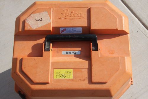 Leica tcm1100 3&#034; motorized total station for surveyors for sale