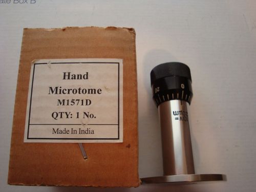 Hand Microtome M1571D Mfg. Ship to Worldwide