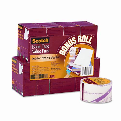 Scotch® Book Repair Tape, 8 Rolls