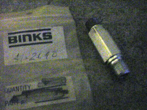 Binks adapter part no. 41-2640 nos airless paint spray gun sprayer parts for sale