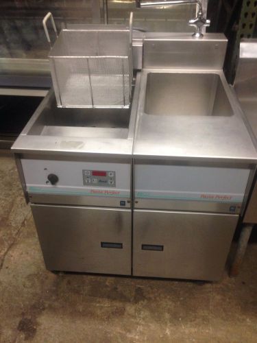 Pitco Pasta Perfect Pasta Cooker With Rinse Station.  Auto Basket Lift.