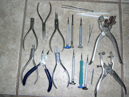 Optometric lab - adjusting hand tools LOT