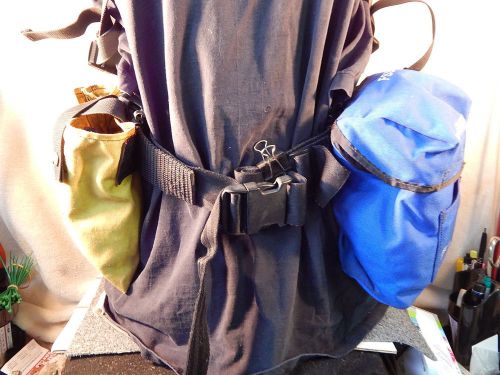 Firefighter wildland web gear,  belt, harness, canteen pouch, fire shelter pouch for sale