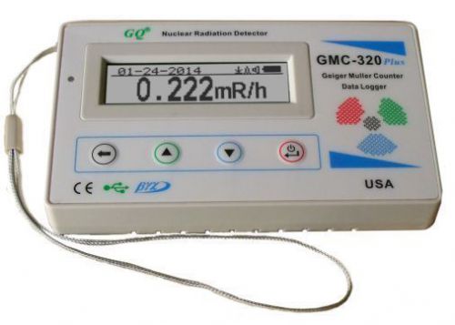 Gmc-320-plus geiger counter nulcear radiation detector meter beta gamma x ray for sale