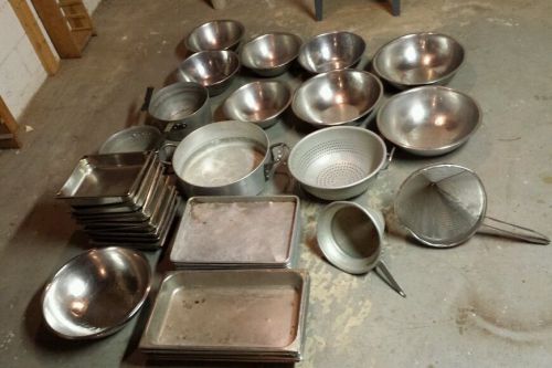 Industrial kitchen equipment, sold as lot