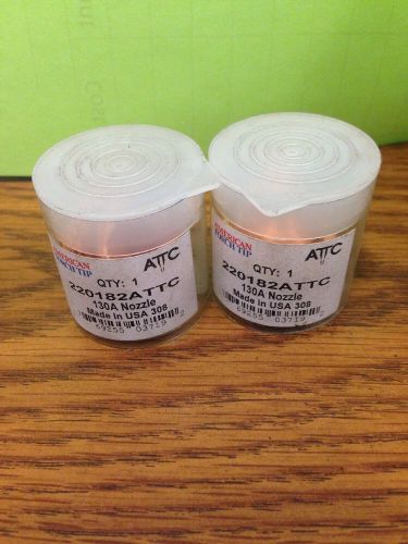 LOT OF 2 NEW, 220182ATTC 130A American Torch Tip Nozzle