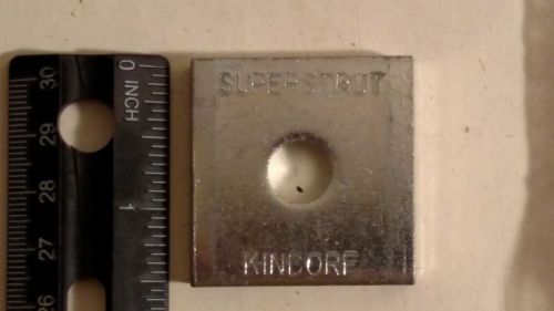 5 Pack Superstrut 3/8&#034; Square Washer Steel Electrogalvanized Cat. No. ZAB-3/8EG