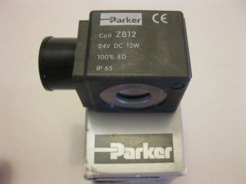 Parker zb12 12w  24 dcv solenoid valve coil only - coffee espresso machine for sale