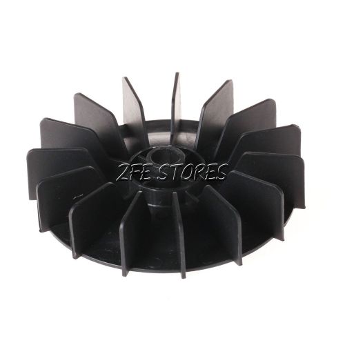 Black replacement plastic 15 blades air compressor fan blade wheel for sale