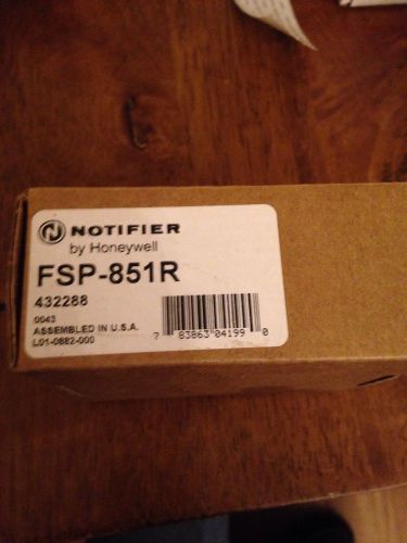 Notifier FSP-851r Photoelectric Spot Smoke Detector *Brand New* NIB