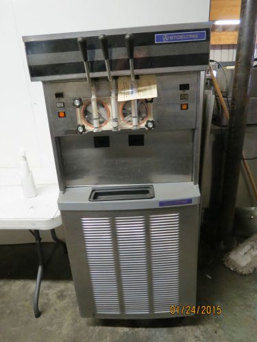 Used stoelting double barrel soft serve ice cream machine with twist for sale