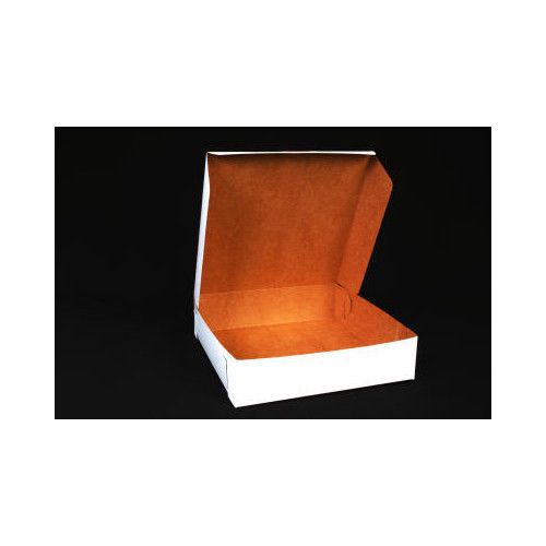 SCT® 2.5&#034; x 10&#034; Tuck-Top Bakery Boxes in White Set of 250