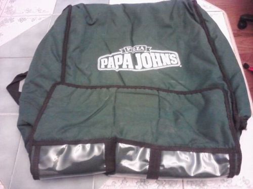 Papa Johns Pizza insulated Hot Pizza Delivery Bag great condition