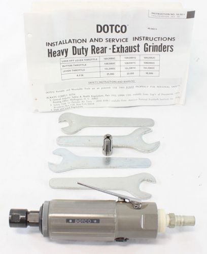 Dotco 10k2081 heavy duty inline pneumatic grinder - very nice condition for sale