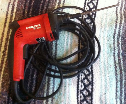 HILTI SD 4500 HIGH SPEED CORDED ELECTRIC DRYWALL SCREWDRIVER