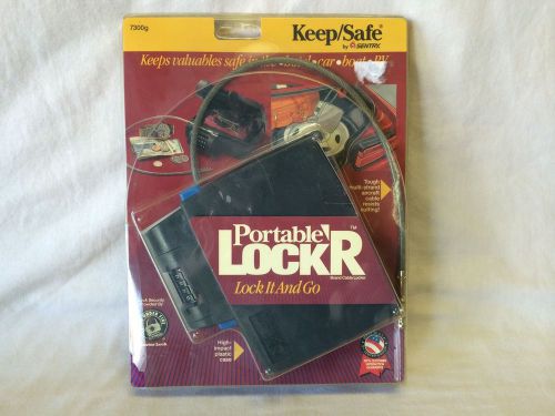 New Sentry Portable Lock&#039;R 7300g Cable Locker High Impact Plastic Case