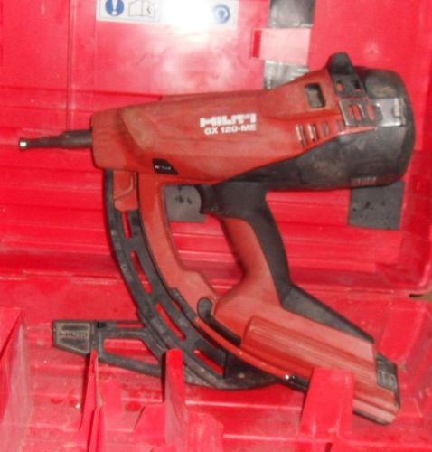 Hilti GX120-ME Gas Actuated Nail Gun w Case Used