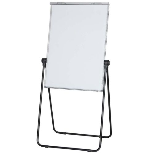 700X1000MM DOUBLE SIDE MAGNETIC WHITEBOARD FLIP CHART W/STAND 1XPEN,ERASER