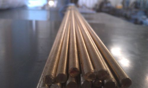 10-32  2A  threaded rods x 3 ft  cda360 brass Rolled USA  120 feet total lot