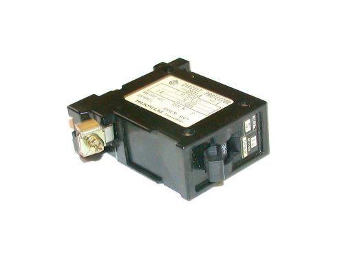 HITACHI 1 AMP SINGLE-POLE CIRCUIT BREAKER 220 VAC MODEL CP31A-1A  (2 AVAILABLE)