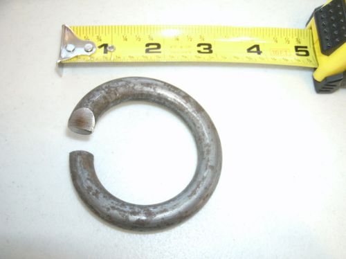 Logging heavy duty 7/16 &#034; dia. Choker ring cold rolled steel ready to weld