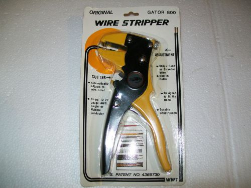 Wire stripper gator 800 new the original patented stripper automatically adjusts for sale