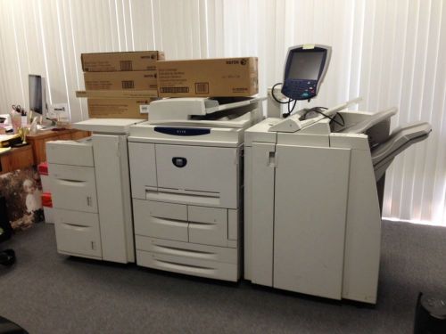 Xerox 4110 printer -- copier -- scanner with high capacity trays for sale
