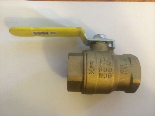 1-1/4&#034; 8901 ball valve 600 wog/150 swp  new for sale