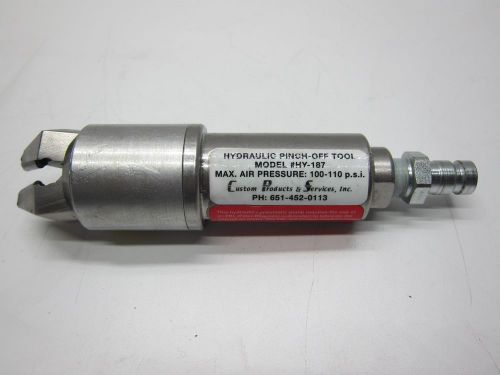 Custom Products and Services HY-187 Hydraulic Pinch-Off Tool