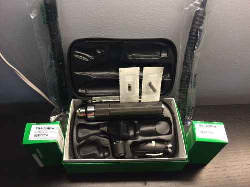 Welch Allyn Diagnostic Set with Ophthalmoscope &amp; Otoscope + Extra Battery &amp; Tips