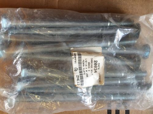 1/2-13 x 8 uss grade 2 carriage bolts for sale