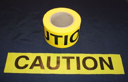 ROLL OF YELLOW CAUTION TAPE