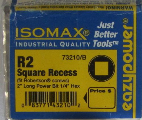 Isomax eazypower 2&#034; long power bit 1/4&#034; hex, 73210/b for sale