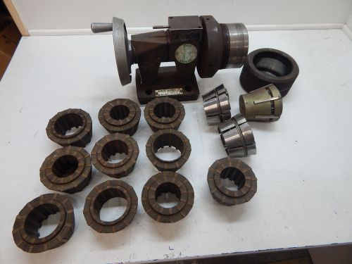 Zero Spindle Model AD-015 with Collet Adapter and Collets Machinist toolmaker