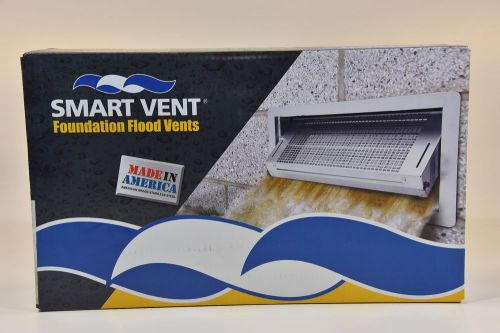 Smart vent foundation flood stainless steel white 1540-525 overhead garage door for sale