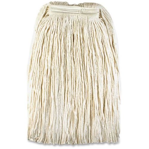 Genuine joe cotton blend mop head refill - rayon, cotton fiber, (48259ct) for sale