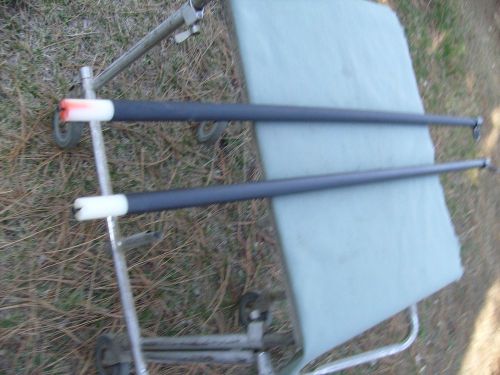 Used !  2 pcs bowflex extreme, 50 lb. 4&#039; long flex rod with 50 lb. rod end cap for sale