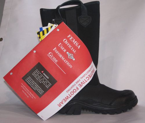 Pro warrington: 4200, hybrid pull-on bunker boots, 14&#034;, size 9 medium for sale