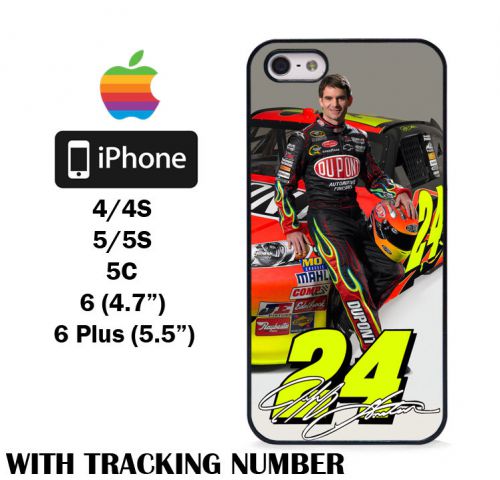 Design Jeff Gordon Nascar Racer 24 Hard iPhone 4 4S 5 5S 5C 6 6 Plus Case Cover