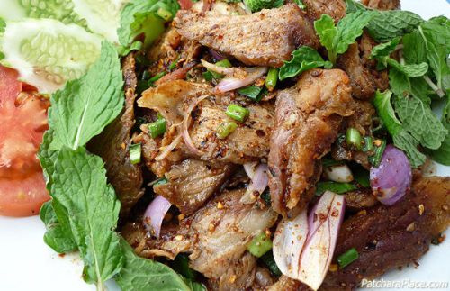 5 Street Food Recipe Cuisine Sliced Grilled Beef Salad DIY FREE SHIPPING NEW 05