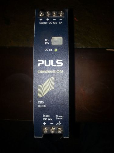 PULS CD5 DC/DC CONVERTER 24V TO 12V