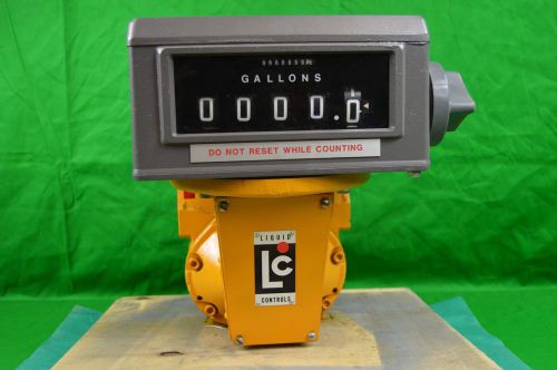 New Liquid Controls Meter w/ Mechanical Register M5-7, Code No. M1372 - SKU 1079