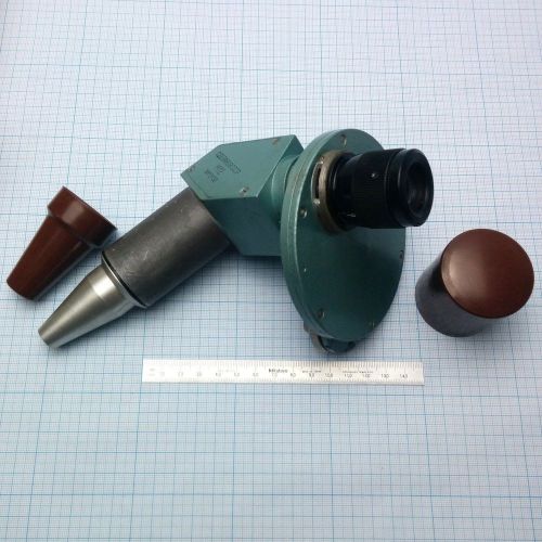 Screw thread pitch measuring microscope with rotating metric/inch/degree scale for sale