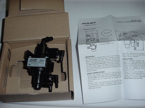 Flojet Xylem Model 5400 beverage Compact pump Gas Air-Driven CO2 05400130A NEW