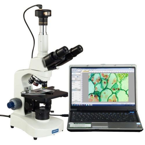 OMAX 40X-2500X Trinocular Kohler LED Compound Microscope Siedentopf+9MP Camera
