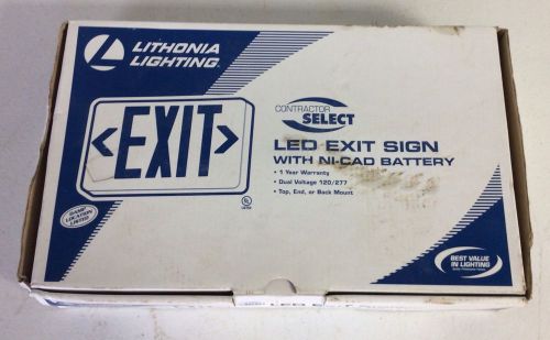 Lithonia Ligthing LED Exit Sign (New In Box)