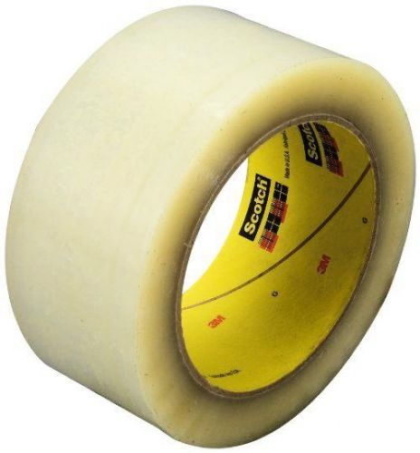 3m 70006182201 scotch box sealing tape 355, 48 mm x 50 m, clear (pack of 6) for sale